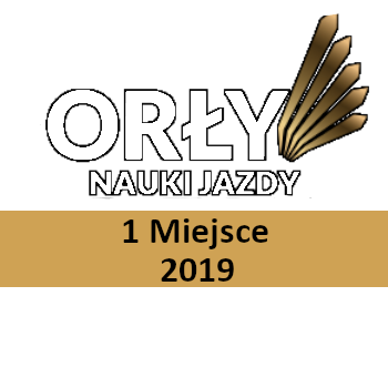 Nagroda  Orły Nauki Jazdy - 1 miejsce 2019 w Kielcach